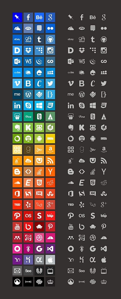 Simple icons freebie