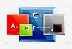 极简构图,抽象,背景,正方形,请柬,几何形状,简单,壁纸,模板