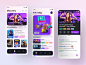 Twitch App Design Part 3 app design application card design streaming app streaming stream redesign twitch mobile ui game mobile figma icon app ui design 2020 ux