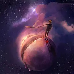 犹如《你的名字》般的唯美插画，梦幻又极具童话色彩-资讯-蓝铅笔