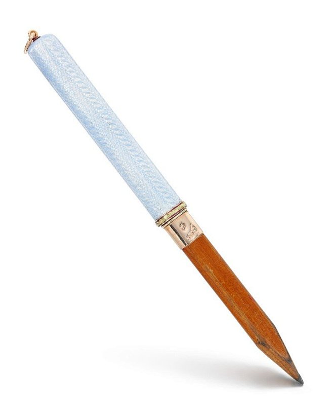 20世纪初法贝热工坊出品的珠宝笔套