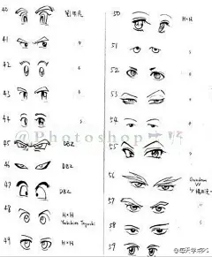给大家分享150种动漫卡通人物眼睛手绘画法参考。眼睛是人心灵的窗口，能够很传神的表现人物的表情及神态,所以一定要画好。转给需要的小伙伴们吧！ | net ​​​​