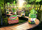 Goody Food Saudi Arabia : 3D image created for a food service company's advertising campaign.