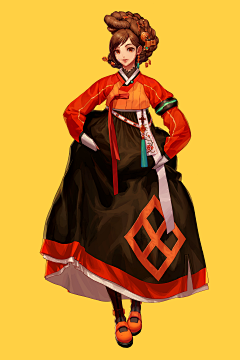 岚岚路\(^o^)/~采集到dnf风格立绘插图