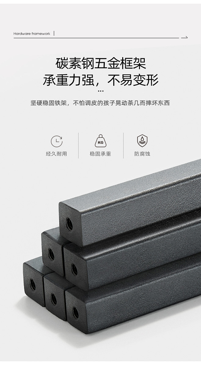 意式极简岩板茶几电视柜组合客厅简约北欧现...