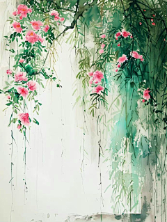 ~小迷糊~采集到烟雨江南 清墨淡彩