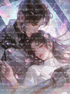 赛多封面设计工作室采集到版权-都市异能双人多人【授权QQ3324352440】