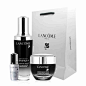 兰蔻小黑瓶套装 眼膜霜+兰蔻肌底液50Ml+睛采眼部精华液5Ml