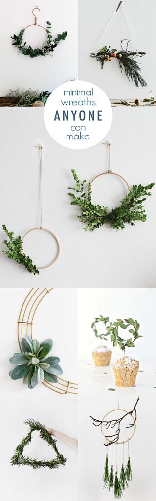 Minimal DIY Wreath I...