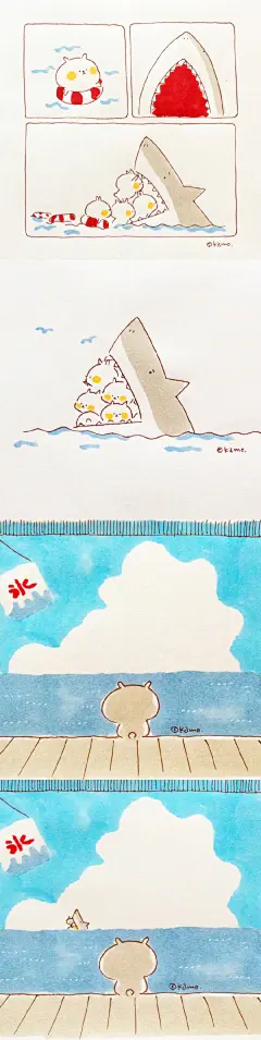 #原创设计# 日系可爱小插画 | illustratorkamo ​​​​