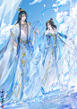 绝美蓬莱！画了师徒~-雪代薰 逆水寒