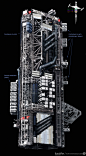 Killzone 3 Space Station Module, Mike Hill : Designed in collaboration with Jesse van Dijk and Floris Didden