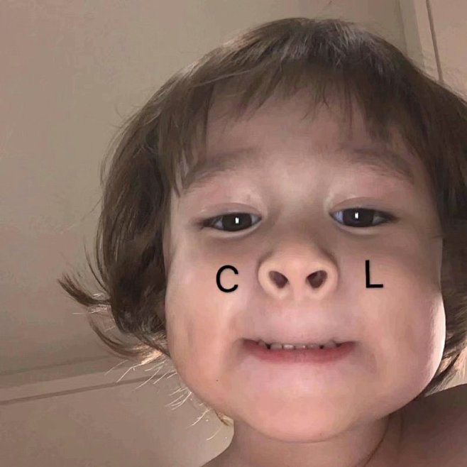 女生搞怪头像萌娃搞怪表情包cool背景图