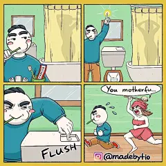 搞笑-漫画-Madebytio
