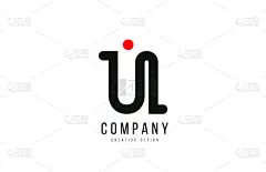 商务,红色,字母,黑色,斑点,白色,创造力,信函,模板,现代