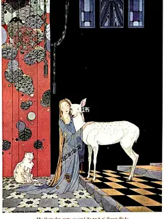 美国自闭症插画师作品 : Virginia Frances Sterrett — 19 anos, acamada, sem dinheiro — estava contratada então para ilustrar a