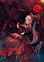 red eyes, Shalltear Bloodfallen, Overlord (anime), anime girls, anime, red | 4320x6112 Wallpaper - wallhaven.cc