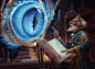 Contact Other Plane - Adventures in the Forgotten Realms MtG Art