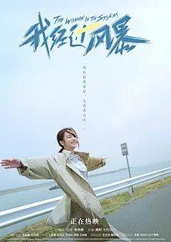 《我经过风暴》海报 佟丽娅