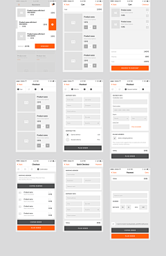 Ulicehay采集到Wireframe.交互/原型图