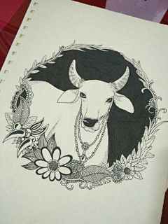 月朦胧q采集到装饰      黑白插画