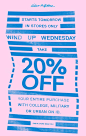 Urban Outfitters email blast