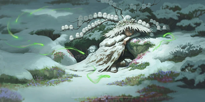 OC 子墨-花瓣网