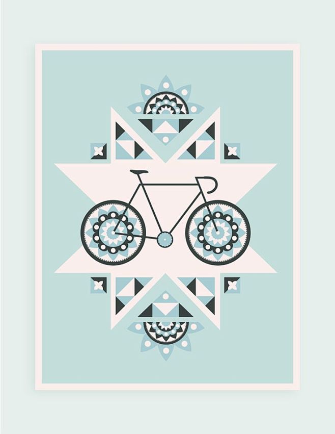 Bike Print by Chris ...