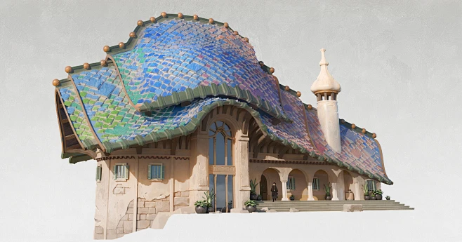 Architecture Design - Casa Batllo-花瓣网
