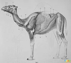 求动物的解剖图骨骼图　如豹子　老虎　狮子.._美术吧_百度贴吧