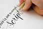 Hand lettering tutorial