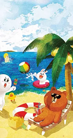 馒头人、可妮兔、布朗熊和詹姆士爱到不行！LINE系列壁纸分享~|精彩贴图 - 金沙电子书论坛 - Powered by phpwind