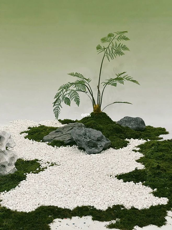 影棚置景花絮 : 一周堆三次草 青草的味...
