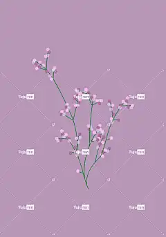 花朵 浆果 分行 植物学 画画 自然 紫色的 Iphone壁纸