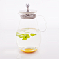 【专柜特价】法国Stylor高硼硅玻璃茶壶/时尚泡茶茶具/不锈钢茶隔 原创 设计 新款 2013 正品 代购