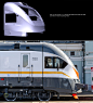 EMU ED4A Exterior design : Design development, modeling of the mask, exterior equipment, drawings development, analysis of driver’s workspace arrangement in accordance with all ergonomic requirements.  