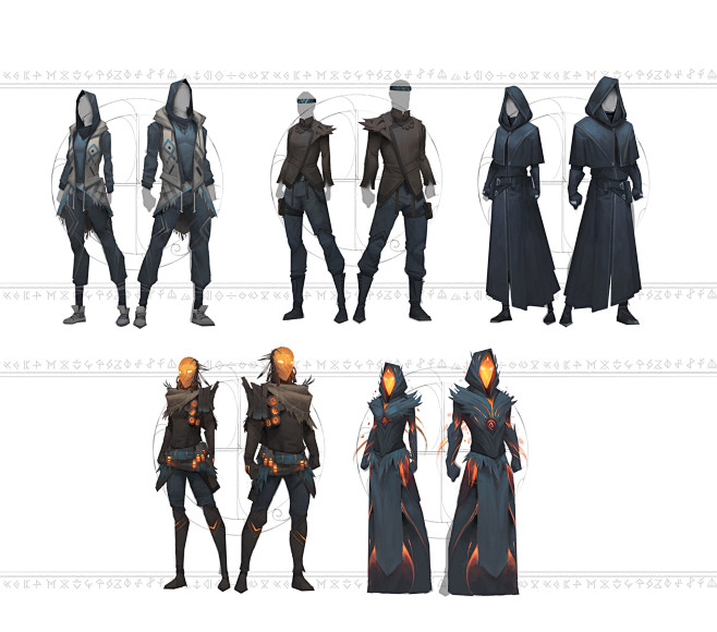 角色概念设计，《Maguss》大魔法师是...