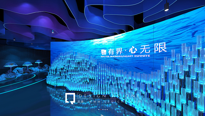 3d展厅模型 主题文化墙 单位文化墙 学...