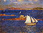 比利时点彩画派，后印象派画家 Theo van Rysselberghe 风光绘画。 ​​​​