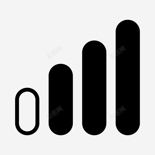 信号低低信号图标 UI图标 设计图片 免费下载 页面网页 平面电商 创意素材