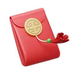 红包 3D 图标