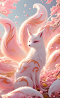 九尾狐［粉色代表桃花］ - 小红书