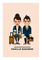Le Duo Illustrations on Behance
