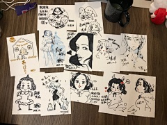 左手剑右手笔采集到肖像