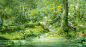 Forest_pond, Paperblue .net