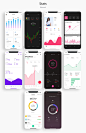 Awesome iOS UI Kit : Introducing Awesome iOS UI Kit made with passion for designing and mobile app development. In this UI Kit you will find 100+ Unique High-Quality Screens that will perfectly fit to iPhone X and 8. 100% Vector Based, so all screens can 