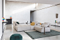 Sectional fabric sofa with removable cover PIXEL | Sofa by Saba Italia_10