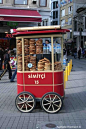 simit seller, Istanbul