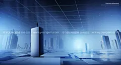 17款科幻未来虚拟商业数据网络空间企业视觉海报设计ps素材源文件下载_颜格视觉