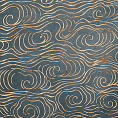 中式古风古典青花瓷纹理花纹水墨底纹背景ai矢量印刷图案设计素材